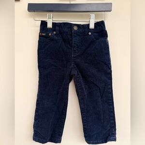 Ralph Lauren Navy Corduroy Kids' Pants